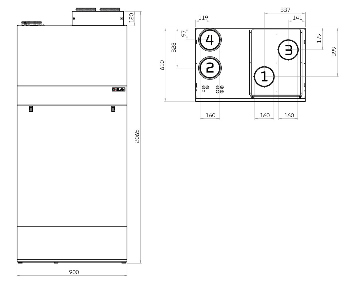 Technische Daten Nilan Compact Polar XL